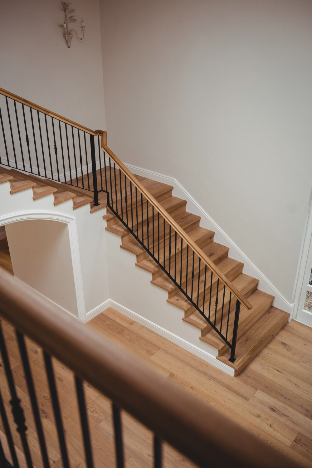 Intérieur de maison : fabrication et pose escalier bois Intérieur de maison : fabrication et pose escalier bois